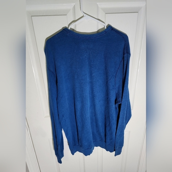 LA Mens Athletic Blue Pullover Sweater XL - Picture 9 of 10
